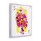 Stupell Industries Trendy Queen Card Wall Plaque Design by Grace Popp